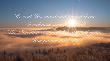 “This song declares the truth of Isaiah 53:5: by His wounds, we are healed. Whether you’re carrying sorrow, fear, or simply longing for restoration, let this song be a gentle space to encounter the One who turns our pain into praise.”