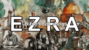 Ezra and Nehemiah are often taught together. After reading theses 2 books, I created these songs to try and remember the names of the books better and a little bit of the themes .