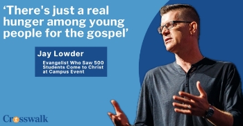 <p>Evangelist Jay Lowder joins Crosswalk Talk's Michael Foust to break down the powerful spiritual movement unfolding on college campuses across America. He shares what happened at a recent event where more than 500 students made decisions for Christ -- and why he says the hunger among Gen Z is unlike anything he’s seen in 20-plus years of ministry. Lowder also explains the difference between a revival and a true spiritual awakening, and why that distinction matters right now. Plus, he opens up about his own journey from a suicide attempt to a life devoted to helping others find hope in Christ.</p>