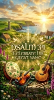 Psalm 34 overflows with grateful joy after deliverance, inviting others to taste and see the goodness of God.

The "Book of Psalms: Back to Songs" project is a creative endeavor to restore the original spirit of the #psalms  -  as songs of worship, lament, praise, and reflection-by transforming them back into musical form, as many were written. Drawing from modern translations of the classic biblical texts, this project reimagines the Psalms with fresh musical arrangements that blend timeless messages with modern sounds.

Each Psalm is thoughtfully adapted into lyrical and melodic compositions, many using modern tools, to explore harmonies, instrumentation, and genre-blending arrangements. From soulful acoustic ballads and rock/pop hymns to country pieces and R&B-inspired tunes, the project seeks to make the Psalms accessible and resonate with today’s listeners, while staying true to their emotional and spiritual depth.
--------
notes: Words updated for song lyrics
Style: Irish Folk

#PsalmsProject #ModernWorship #AncientWordsNewSound #ChristianMusic #WorshipMusic #FaithAndArt #ScriptureInSong #PraiseHim #Christian #Jewish #Bible #rock #praise #worship #pop #music #modern 