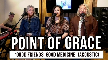 <p><span style="color: rgb(13, 13, 13);">Point of Grace delivers an exclusive acoustic performance of “Good Friends, Good Medicine” for GodTube Music.</span></p><p><br></p><p><span style="color: rgb(13, 13, 13);">Fresh from their brand-new album Lady Wisdom, the trio brings warmth, joy, and their signature harmonies to this stripped-down rendition of one of the project’s most uplifting tracks. “Good Friends, Good Medicine” is a celebration of the people God places in our lives to encourage, strengthen, and walk with us through every season.</span></p><p><br></p><p><span style="color: rgb(13, 13, 13);">With over three decades of music and ministry, Point of Grace continues to create songs that speak to the heart of faith, family, and friendship—and this performance is a beautiful reminder of the healing power of community.</span></p>