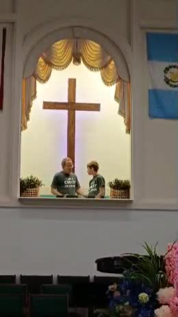 My son's baptism