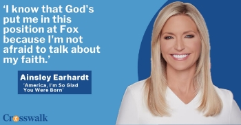 <p>Ainsley Earhardt joins Crosswalk Talk's Michael Foust to discuss her new children’s book <em>America, I’m So Glad You Were Born</em> and why she believes kids should grow up appreciating what makes the nation unique. She explains how America’s upcoming 250th birthday inspired the project and why themes like freedom, faith, unity and gratitude were important to include. Earhardt also opens up about raising her daughter in New York City, navigating political differences with grace and staying grounded spiritually while working in television news. Plus, she shares the demanding behind-the-scenes routine of co-hosting Fox News’s <em>Fox &amp; Friends</em>.</p>