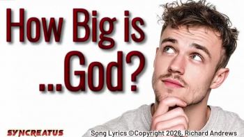 In this one of a kind inspiring and moving Christian Music and Narrative presentation about God's immeasurable and in incomprehensible Lordship over his vast and timeless creation draws heavily from images and sounds that literally flow with esoteric beauty music and breathtaking visualization.  Warning, this beautiful presentation may result in a warm and comforting feeling coming over most viewers as the music and imagery continue. I don't believe most viewers will have the opportunity to witness many videos such as this very special creative presentation.