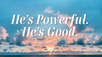 <p>God's glory is overwhelming, His power unmatched, and His holiness beyond our understanding. Yet the same God who inspires awe is also the loving Savior who reaches down to lift us up. Today's prayer reflects on His majesty, goodness, and grace.</p>