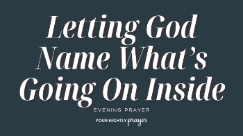 <p>God already knows what's happening inside your heart—even when you can't put it into words.</p><p>Tonight's bedtime prayer, inspired by Psalm 139, invites you to experience God's gentle guidance, emotional healing, and peace before you sleep.</p>