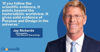 <p>What does modern science actually reveal about God? Philosopher and Discovery Institute senior fellow Jay Richards joins <em>Crosswalk Talk's </em>Michael Foust to discuss the new documentary <em>The Story of Everything</em> and why he believes the evidence increasingly points to an intelligent Creator. In this conversation, Richards explores the supposed conflict between science and Christianity, shares the scientific and philosophical arguments he finds most persuasive for God's existence, and explains why discoveries about the universe have strengthened -- not weakened -- the case for design. He also discusses whether the possibility of extraterrestrial life would pose any challenge to the Christian faith and what he hopes viewers will take away from the film.</p>