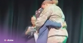<p>Get the tissues out and watch this happy reunion! Watch as a military mother surprises her young daughter. This will make your whole day.</p><p><br></p><p>The video shows an exciting reunion. A young girl who is only eight years old stands on her school stage. The two adults hold her hands, and she is asked to tell the student body her name. She replies that her name is Harlem. This Louisiana school puts together an amazing surprise.</p><p><br></p><p>The man with the microphone explains to Harlem that she is going to welcome their special guest. He puts the mic up to Harlem, and she shyly says, “Welcome to our special guest.” Suddenly, Harlem begins to look up and realizes that her mother is dressed in a military uniform, standing before her eyes. She is walking towards Harlem with a teddy bear in her hand. Harlem runs to her mother in tears, calling out, “Mama!” in excitement. Everyone cheers in the audience. It is a celebration.&nbsp;</p><p><br></p><h2>This Mom’s Return Is a Reminder of God’s Love</h2><p><br></p><p>This video is incredibly emotional and reminds us of the great sacrifice from every single family that is involved in the military. It is a sacrifice for all of those connected to the service member, as well as the service member. We can be reminded to honor those around us who are serving in the military. We can pray for them, support their loved ones while they are away, and be a listening ear on the hard days.&nbsp;</p><p><br></p><p>As we watch a military mother surprises young daughter, may we be inspired. God’s love for us is awaiting a precious homecoming, too. He told us that one day He is coming back and we too will have a celebration at our reunion with Him.&nbsp;</p><p><br></p><p><em>“So do not fear, for I am with you; do not be dismayed, for I am your God. I will strengthen you and help you; I will uphold you with my righteous right hand.” </em><a href="https://www.godtube.com/bible/Isaiah/41-10" rel="noopener noreferrer" target="_blank"><strong><em>Isaiah 41:10</em></strong></a></p><p><br></p><p><strong>YOU MAY ALSO LIKE: </strong><a href="https://www.godtube.com/watch/?v=YYLGPLNX" rel="noopener noreferrer" target="_blank"><strong>Middle Brother Hiding Is Surprised By Military Homecoming</strong></a></p>