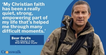 <p>Bear Grylls joins Crosswalk Talk's Michael Foust and a media panel to discuss his Christian faith and his new Prime Video series, <em>Chosen in the Wild</em>. He shares how faith has quietly sustained him through life's greatest challenges, why the outdoors has become a place of spiritual renewal, and what surprised him most about the cast of <em>The Chosen</em> during their wilderness adventures. Grylls also explains why he believes people are hungry for deeper conversations about God and offers practical advice on keeping faith at the center of life. </p>