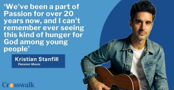 <p>Passion Music’s Kristian Stanfill joins Crosswalk Talk's Michael Foust to discuss the remarkable hunger for God he’s witnessing among Gen Z and college students across the country. Stanfill says he can’t remember seeing this kind of desire to gather, study God’s Word and share the Christian faith, pointing to the 2023 Asbury outpouring as a significant moment in the movement. He also takes us inside the Passion Conference, where 45,000 college students gathered to worship, with some lining up as early as 3 a.m. Plus, Stanfill discusses Passion Music’s new album, <em>Just That Good</em>, and the heart behind its message of joy and gratitude. </p>