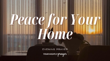 <p>When your home feels busy, stressful, or emotionally overwhelming, God's peace is still available.</p><p>Inspired by John 14:27, this comforting bedtime prayer invites you to experience Christ's peace in your family, relationships, responsibilities, and everyday life.</p>