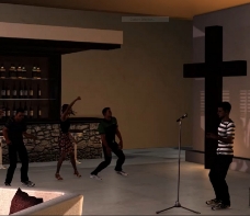 This is a Eurodance mix for "I Will Follow Christ", by Heath Bewley. 
It features 3D animation. 