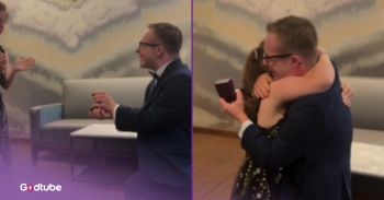<p>Get ready to celebrate love with this adorable engagement. This is a powerful love story. See as a young man with Down syndrome goes viral with a sweet marriage proposal.</p><p><br></p><p>Lucia Romano and Matthew Schwab were high school sweethearts who both have the diagnosis of Down syndrome. They have not allowed their chromosomal differences to stop them from experiencing the fullness of life in every area. The couple is seen at an awareness gala for Down syndrome. Suddenly, Matthew is shown getting down on one knee in front of Lucia, she is in complete shock.</p><p><br></p><p>Matthew is a TED talker, and he gives quite a sweet proposal to Lucia about her being beautiful and kind. He talks about how she makes him laugh and helps him to be a better person. She tells him that her response is a yes, and they hug and kiss. It is so wonderful watching how happy both of them are and how thrilled they are to be committed to marriage. It is inspiring how the two are helping each other achieve their dreams with patience and hope.&nbsp;</p><p><br></p><h2>This is a Great Reminder of the Blessing of Marriage</h2><p><br></p><p>Watching how this young man with Down syndrome goes viral with a sweet marriage proposal will remind you of the blessing of marriage. Also, the extraordinary gift of having people in your life who support you and whom you can encourage. This is why God did not design man to be alone, He intended community from the beginning. Even though this couple has unique challenges, watching their love and support will inspire us all.&nbsp;</p><p><br></p><p>As you ponder the love and joy that this couple has for one another, may it bless your day. Our Creator is writing so many beautiful stories that model His unfailing love around the world every day.&nbsp;&nbsp;</p><p><br></p><p><em>“The Lord God said, “It is not good for the man to be alone. I will make a helper suitable for him.” </em><a href="https://www.godtube.com/bible/Genesis/2-18" rel="noopener noreferrer" target="_blank"><strong><em>Genesis 2:18</em></strong></a></p><p><br></p><p><strong>YOU MAY ALSO LIKE: </strong><a href="https://www.godtube.com/watch/?v=E91MBFNU" rel="noopener noreferrer" target="_blank"><strong>Dancer With Down Syndrome Lives Out Dream On Britain's Got Talent Stage</strong></a></p>
