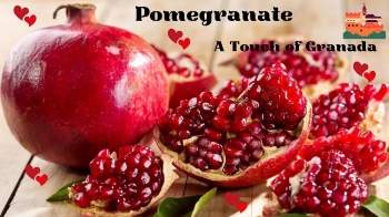 Pomegranates have a long history full of myths and legends. They have religious connections and are associated with Granada in Spain. They are also full of health benefits. Let’s take a look.

Song of Solomon 4:13
Your plants are an orchard of pomegranates with choice fruits, with henna and nard,

Suggested music listening.

Granada – Placido Domingo
https://www.youtube.com/watch?v=nR6CIYgEJbE

Granada – Frankie Laine
https://www.youtube.com/watch?v=5iZunnTP3i0