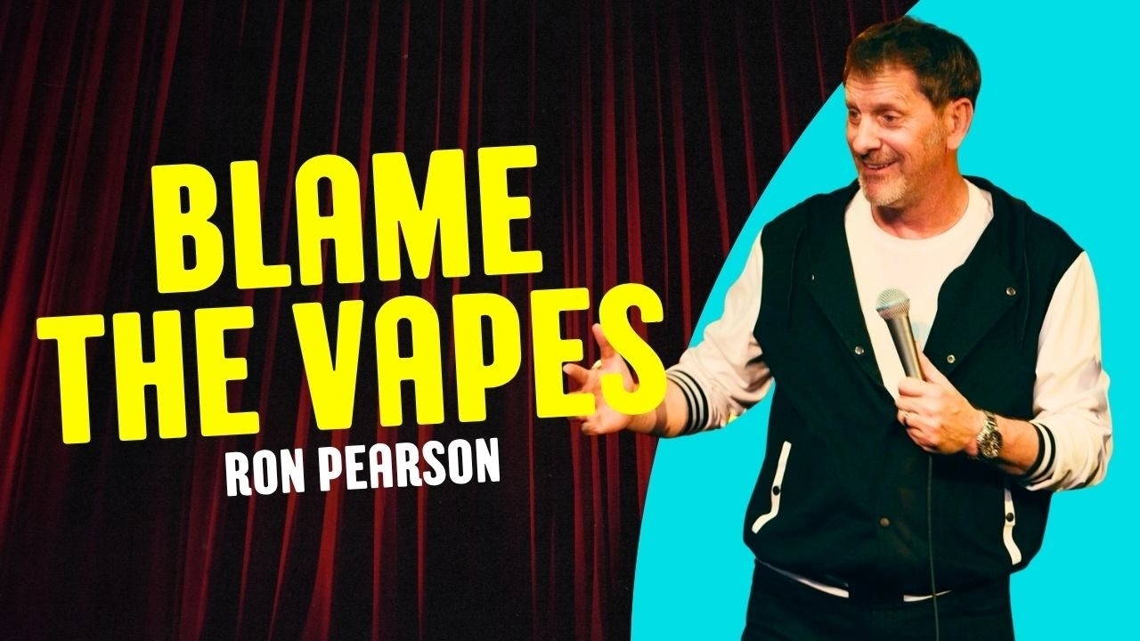 <p>Comedian Ron Pearson takes the stage with a hilarious rant on how soft society has become compared to his childhood. From comparing modern vaping habits to the "big cigar energy" of historic leaders and classic movie stars to recalling when people smoked in planes, Ron delivers a fast-paced set packed with sharp observations.</p>