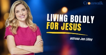 <p>Actress Jen Lilley joins Crosswalk Talk's Michael Foust to discuss her new movie <em>Jimmy</em>, the story of Hollywood legend Jimmy Stewart, and why playing his wife, Gloria, felt like a gift from God. Lilley opens up about her bold faith in Jesus, her passion for prayer and how God carried her through a difficult two-year season in her career. She also shares why she believes Christians should make prayer a priority and how her own prayer closet has become an important part of her walk with God. Plus, Lilley discusses her <em>Wake Up Your Faith</em> devotional, her effort to reach college students with the gospel and her passion for foster care.</p>