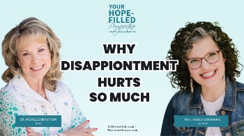 <p>How do you keep trusting God when life doesn't turn out the way you prayed or hoped?</p><p><br></p><p>Disappointment can leave you grieving unanswered prayers, broken relationships, missed opportunities, and dreams that never came to pass. And sometimes the deepest pain comes not from what happened, but from what didn't happen.</p><p><br></p><p>In episode 387 of Your Hope-Filled Perspective, Dr. Michelle Bengtson and Rev. Jessica Van Roekel discuss how disappointment affects your mental health, why unmet expectations can lead to anxiety, discouragement, and emotional exhaustion, and how to move forward without becoming stuck in bitterness or hopelessness.</p><p><br></p><p>You'll find biblical encouragement for processing disappointment, bringing your honest questions to God, and learning to trust Him even when your circumstances don't make sense.</p><p><br></p><p>What disappointment are you learning to surrender to God?</p>