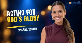 <p>Masey McLain joins Crosswalk Talk's Michael Foust to discuss her role in <em>Flywheel: Ignition of the Soul</em> and her passion for telling stories that point people to Jesus. She reflects on how <em>I’m Not Ashamed</em> shaped her faith and career -- and why she wants her work to make an eternal impact. Masey also shares her journey into screenwriting, including her Christmas movie <em>A Second Chance Christmas</em>. Plus, she gives us a hilarious glimpse into life with 22 animals, including the day seven goats invaded her house!</p>