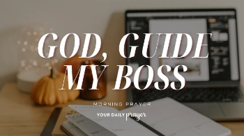<p>Do you ever struggle with decisions your boss makes?</p><p>Whether you're dealing with unfair treatment, difficult communication, or uncertainty about workplace expectations, it's important to remember that leadership carries responsibility.</p><p>In today's Your Daily Prayer, Lynette Kittle reflects on biblical principles of generosity, honesty, justice, and integrity.</p><p>This devotional encourages us to pray that our bosses and supervisors will listen to employees, make wise decisions, treat people fairly, and choose what is right even when it's difficult.</p><p>Join us in praying for healthier workplaces and leaders who recognize the dignity of the people they serve.</p>