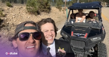 <p>Two strangers saved a couple's wedding day after they left to take photos in Idaho’s Sawtooth Mountains before the ceremony started. The way they got to their wedding is so sweet. Watch the video to find out what happened.</p><p><br></p><p>They had just finished taking pre-wedding photos in the place where the groom, Eric, proposed to his bride, Kyla. But then a fatal crash happened on the one and only highway to get back to the wedding venue. It was completely blocked, and the estimated wait time was four hours.&nbsp;</p><p><br></p><p>When Eric told a man, Garrett Kerr, that his wedding was only 1 hour away, Garrett, who was coming back from an Elk hunting trip, knew he had to help them. He abandoned the Elk in the back of his truck, got his small electric motorcycle, and found another woman, Jessica, who had an ATV.&nbsp;</p><p><br></p><p>The motorcycle wasn’t meant to hold two people, but they made it work. The woman with the ATV also had another passenger, and it was only meant to hold two people. However, Kyla squeezed in with her wedding dress, which, thankfully, was not very bulky.&nbsp;</p><p><br></p><p>Garrett <a href="https://www.youtube.com/watch?v=XVCVRJqyq5A" rel="noopener noreferrer" target="_blank">told</a> Eric, “You’re going to hold and hug me like that scene in ‘Dumb and Dumber’ with Harry and Lloyd driving down the highway.”</p><p><br></p><h2>Strangers Turn a Wedding Day Disaster Into an Unforgettable Rescue</h2><p><br></p><p>Then, they made it to the wedding with their extra guests. The guests knew something must have happened when they saw their muffled appearance and windblown hair.&nbsp;</p><p><br></p><p>Garrett teared up, remembering how special it was that he got to be a part of making their wedding happen.&nbsp;</p><p><br></p><p>“They’ll take those bumps in the road, and they’ll put a smile on their face, and they’ll get through it together. I’m just really happy that I got to experience that,” Garrett <a href="https://www.youtube.com/watch?v=XVCVRJqyq5A" rel="noopener noreferrer" target="_blank">said</a>.&nbsp;</p><p><br></p><p>After the ceremony, the couple posed with Garret and the bike for pictures. They will be such special reminders of a beautiful memory.&nbsp;</p><p><br></p><p><strong>YOU MAY ALSO LIKE: </strong><a href="https://www.godtube.com/watch/?v=W7PKZPNX" rel="noopener noreferrer" target="_blank"><strong>Bridal Show Turns into Wedding Surprise!!</strong></a></p>