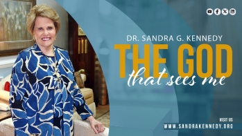 The God who sees us…Oh, my goodness, is God watching me? Is God going to get me for what I just did – all from a negative aspect? Yet, the reality is, in this message, God really wants us to see Him, know Him, and understand Him; that He is a marvelous, outstanding, an unbelievable God and what He has done for us cannot be measured by human terms. We must move past the ‘God’s going to get us and beat us up for that’ and move into knowing how ‘our God really sees us morning, noon, and night’ in the positive aspect.

Stay Connected 
https://www.sandrakennedy.org
Facebook - https://www.facebook.com/SandraKennedyMinistries/
Instagram - https://www.instagram.com/sandragkennedy/
Twitter - https://twitter.com/SandraGKennedy
