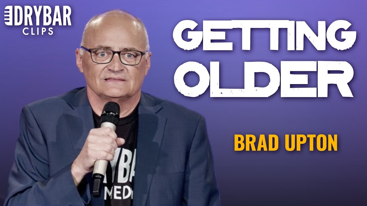 <p>&nbsp;Brad Upton takes the Dry Bar Comedy stage to deliver a side-splitting set on the unmistakable signs of getting older. From checking out food court meals instead of women to receiving handicapped hotel rooms and evaluating sea salt labeling, Brad offers a sharp, relatable look at aging gracefully.</p>