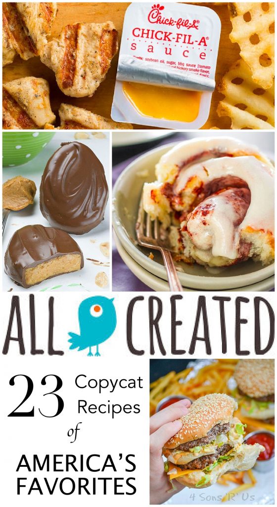 allcreated - copycat recipes