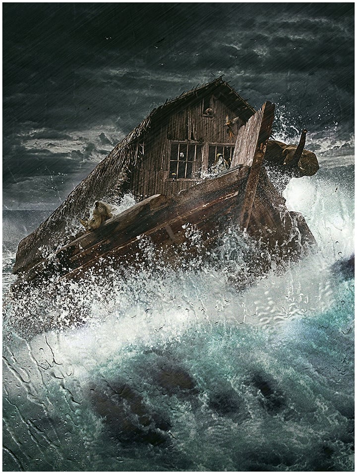 Noah's Ark Bible story questions for kids - The Great Flood