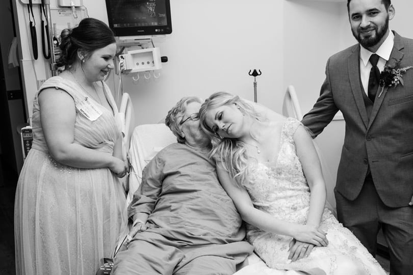 Granny Got Sick _ Wedding Day _ Bride visits in hospital _ god updates