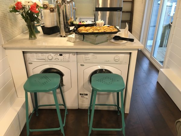 Granny Pod Interior - washer and dryer