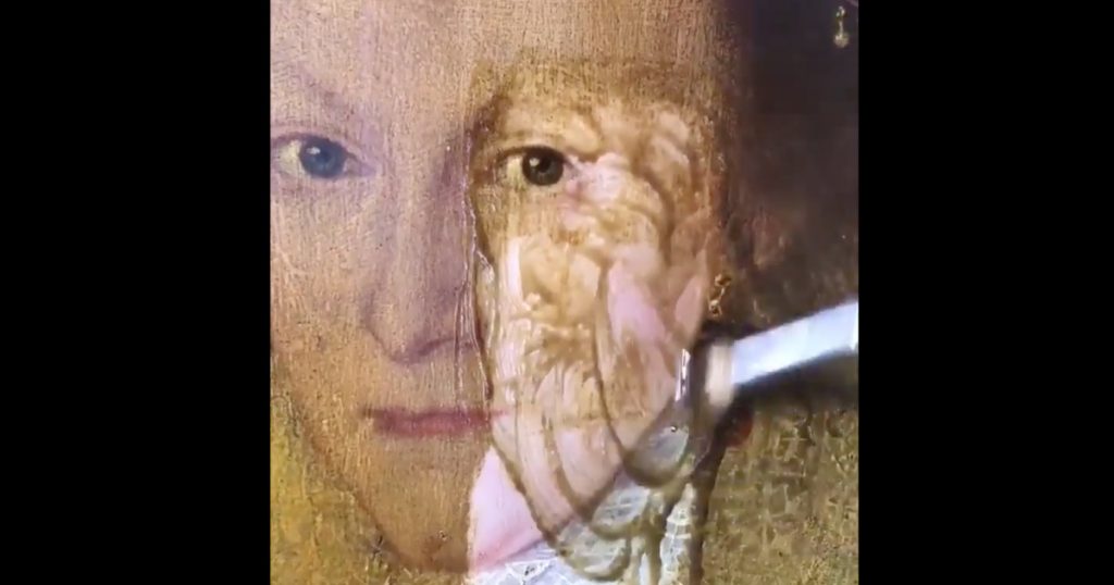 400-Year-Old Painting Gets Restored