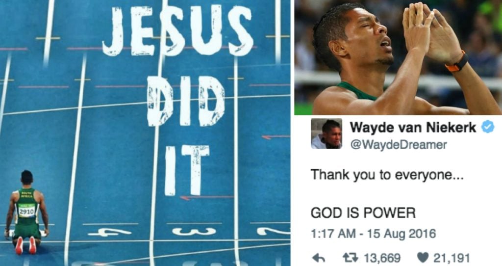 godupdates Olympic Runner Wayde Van Niekerk breaks 400m record credits God fb