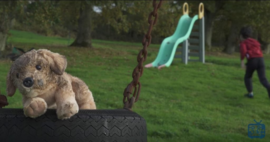 RSPCA Christmas Ad About Abandoned Stuffed Dog