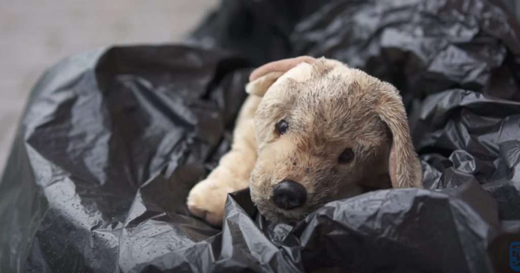 RSPCA Christmas Ad About Abandoned Stuffed Dog