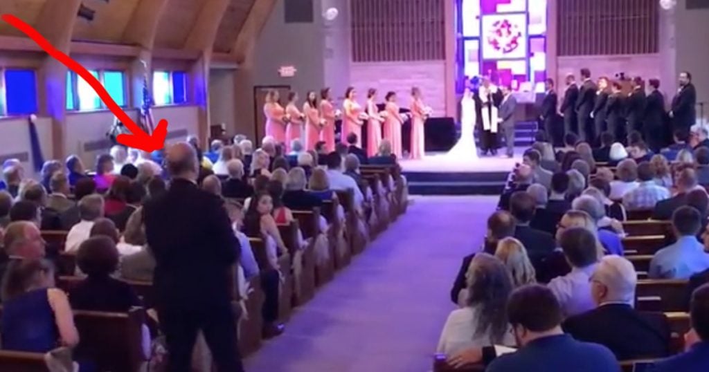 Unexpected 'Amazing Grace' Wedding Flash Mob For Bride