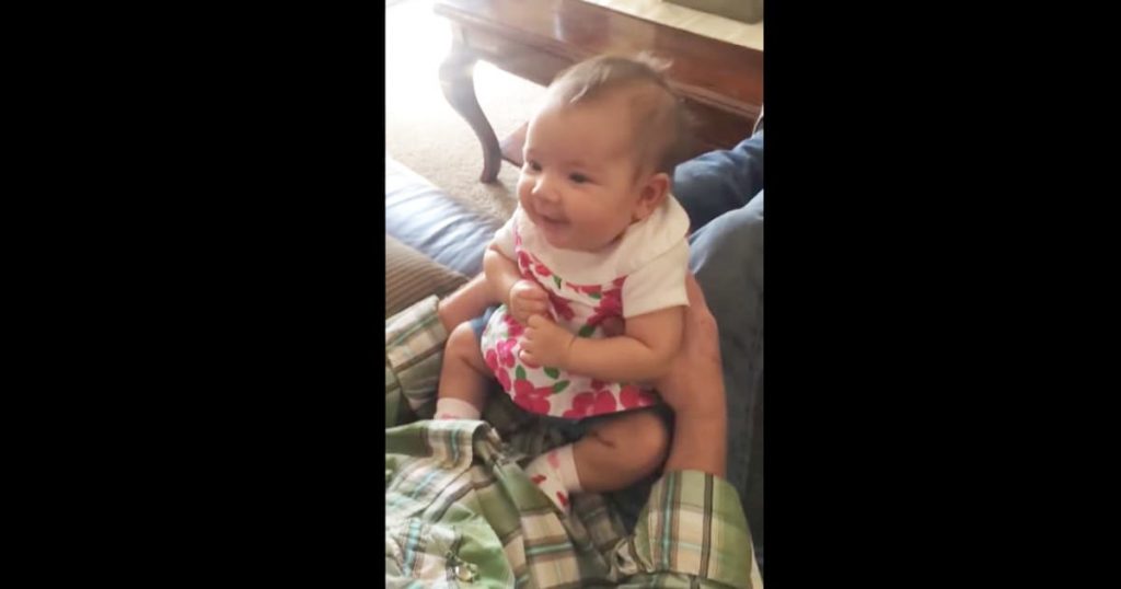 Baby Laughs At Dad'sTalk About Boys_GodUpdates