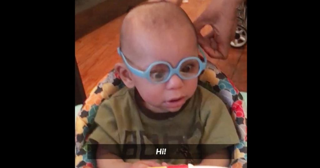 Baby Sees Parents With New Glasses_GodUpdates