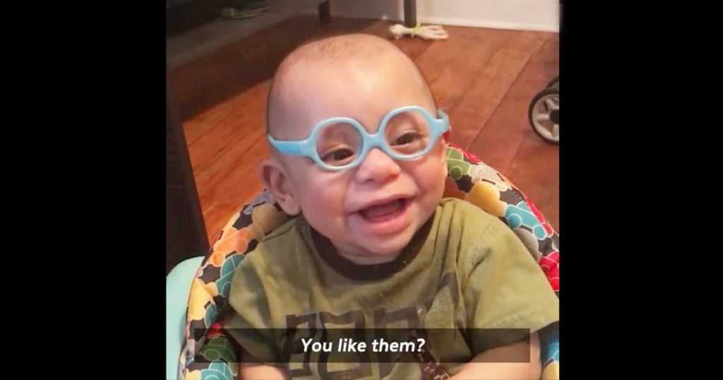 Baby Sees Parents With New Glasses_GodUpdates