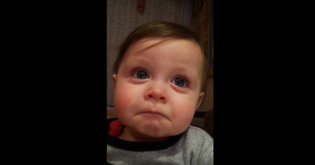 Baby Gets Emotional Hearing Elmo And Andrea Bocelli Singing Opera