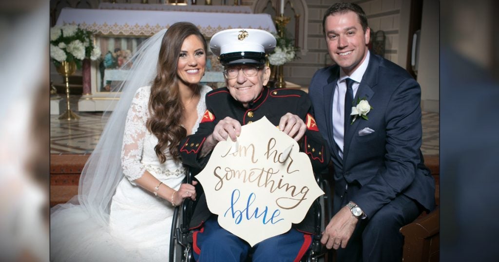 godupdates bride's 92-year-old veteran uncle as something blue 2