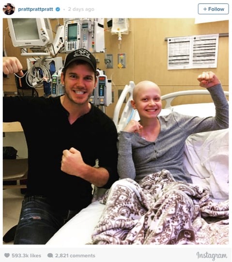 godupdates chris pratt visited seattle children's hospital 2