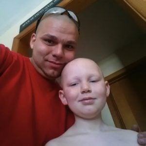 godupdates dad gets tattoo to match son's cancer surgery scar 5