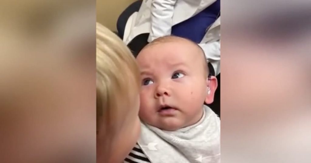 Deaf-Born Baby Hears Words For The First Time_GodUpdates