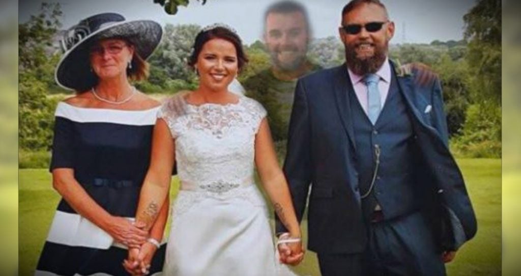 godupdates deceased brother featured in brides wedding pics fb