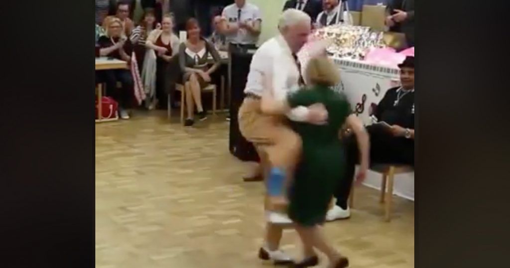 Elderly Couple Swing Dance Goes Viral