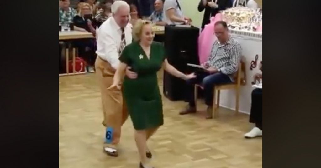 Elderly Couple Swing Dance Goes Viral