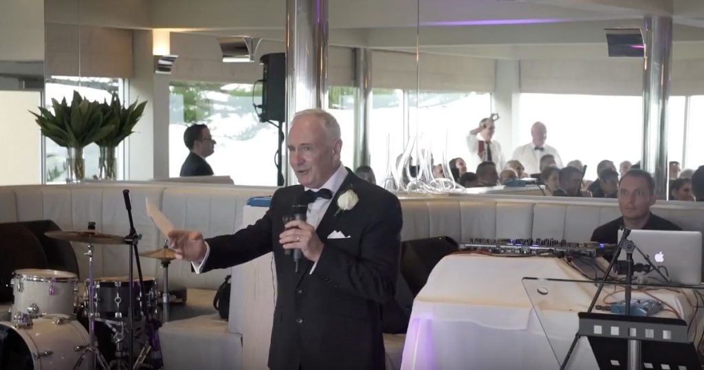 Father Of The Bride Sings An Elton John Inspired Wedding Toast