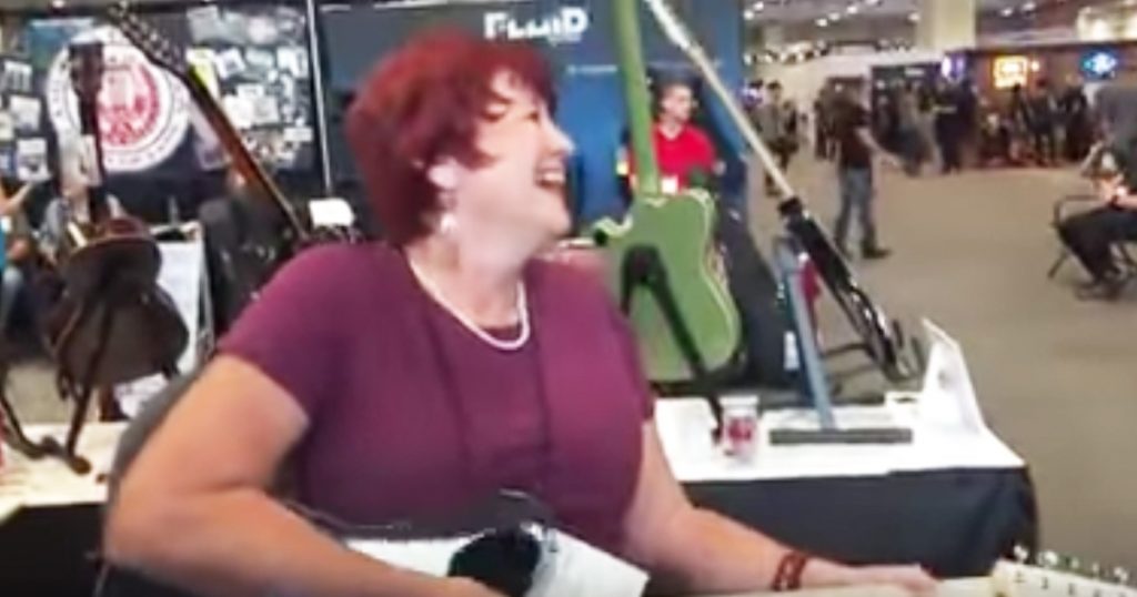 Granny Guitarist Paula Jo Taylor Goes Viral With Guitar Riff