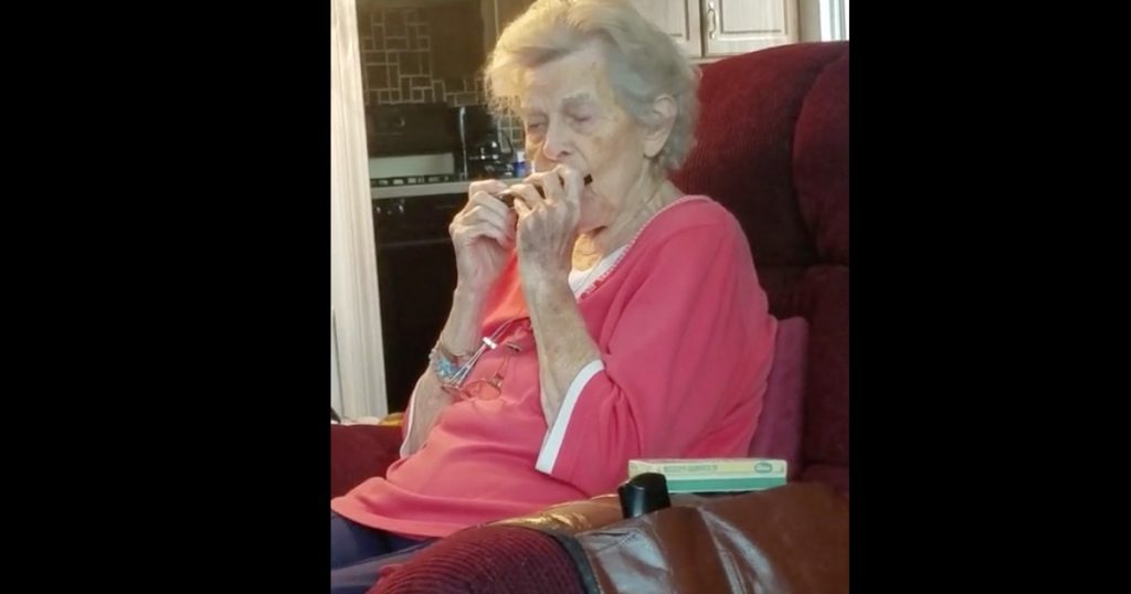 Grandma With Alzheimer's Yodels and Plays The Harmonica