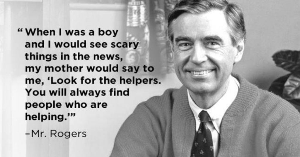 godupdates man's touching story of the real life Mister Rogers 1